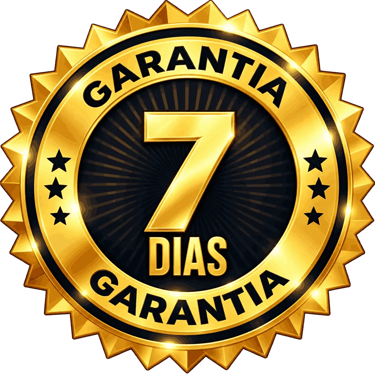 Selo de 7 dias de garantia incondicional